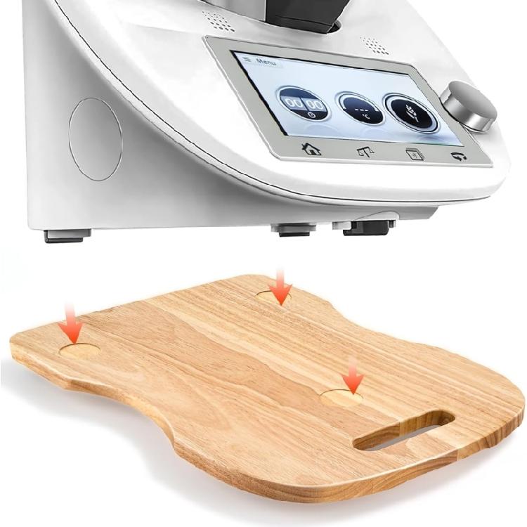 Gliding Board Nonslip Sliding Mat for TM5 TM 6 Food Processor Stand Mixer Pad for Kitchen Cooking Machine Moving Base