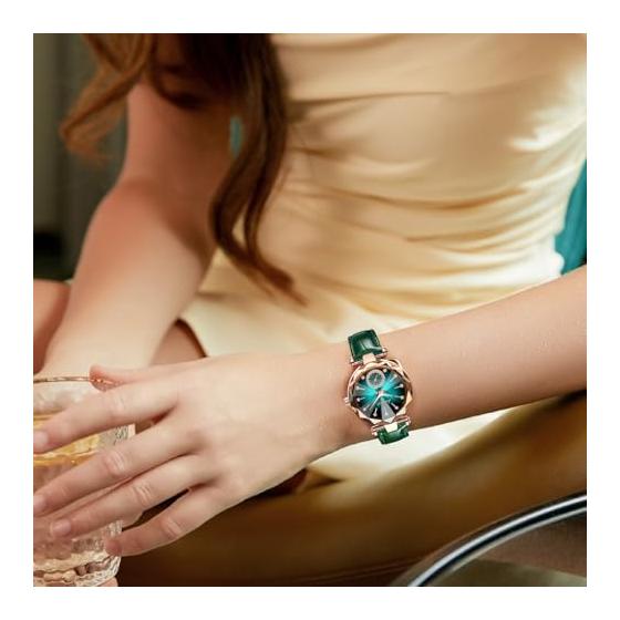 Women's Watch, Analog Display, Quartz Arm Watch, Leather Strap, Slim, Stylish, Waterproof Watch, Ultra-thin Watch, Simple, for Women, Popular,
