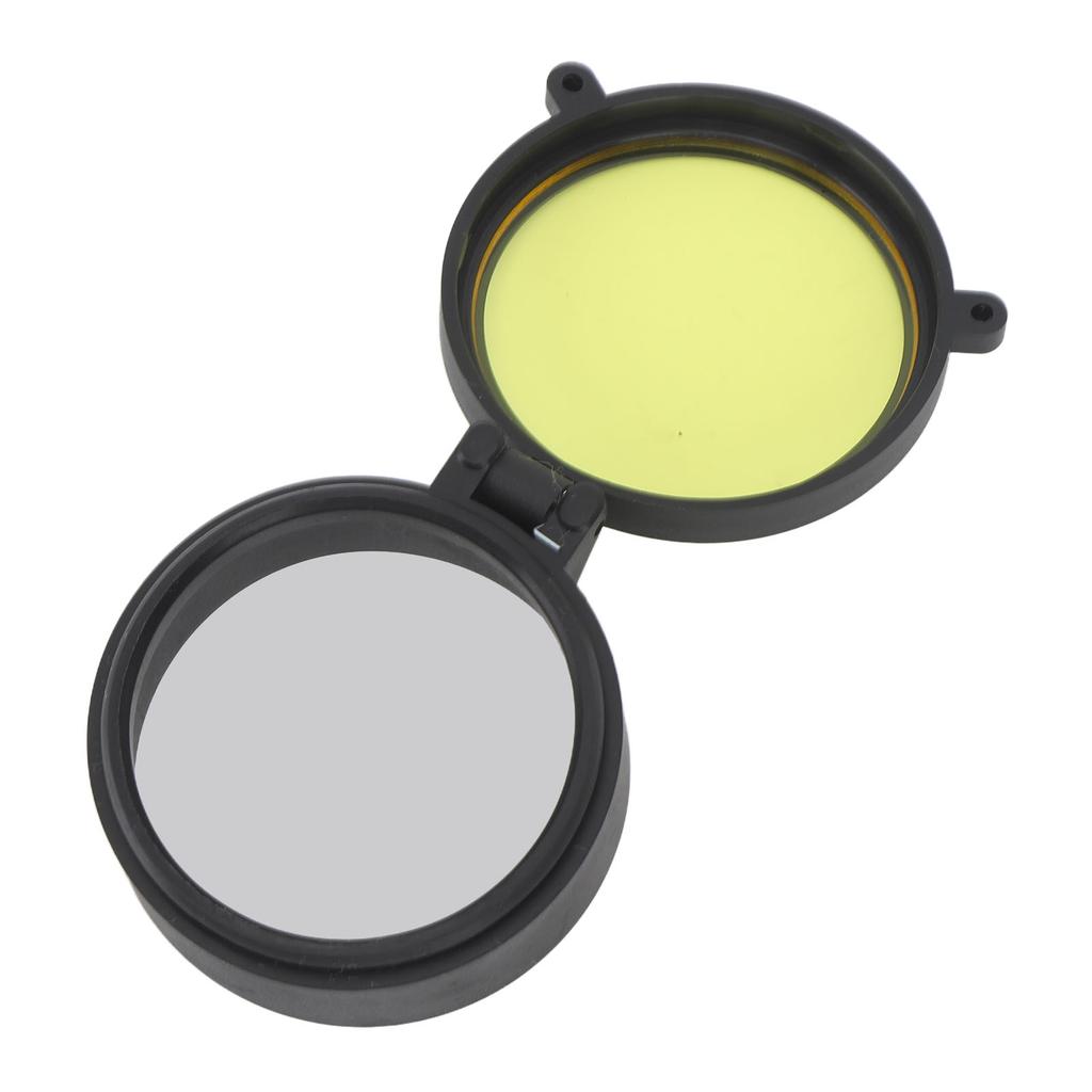 Scope Lens Cover Dustproof Flip Up Scope Lens Cover Cap Rubber Protective Cover for Eyepiece