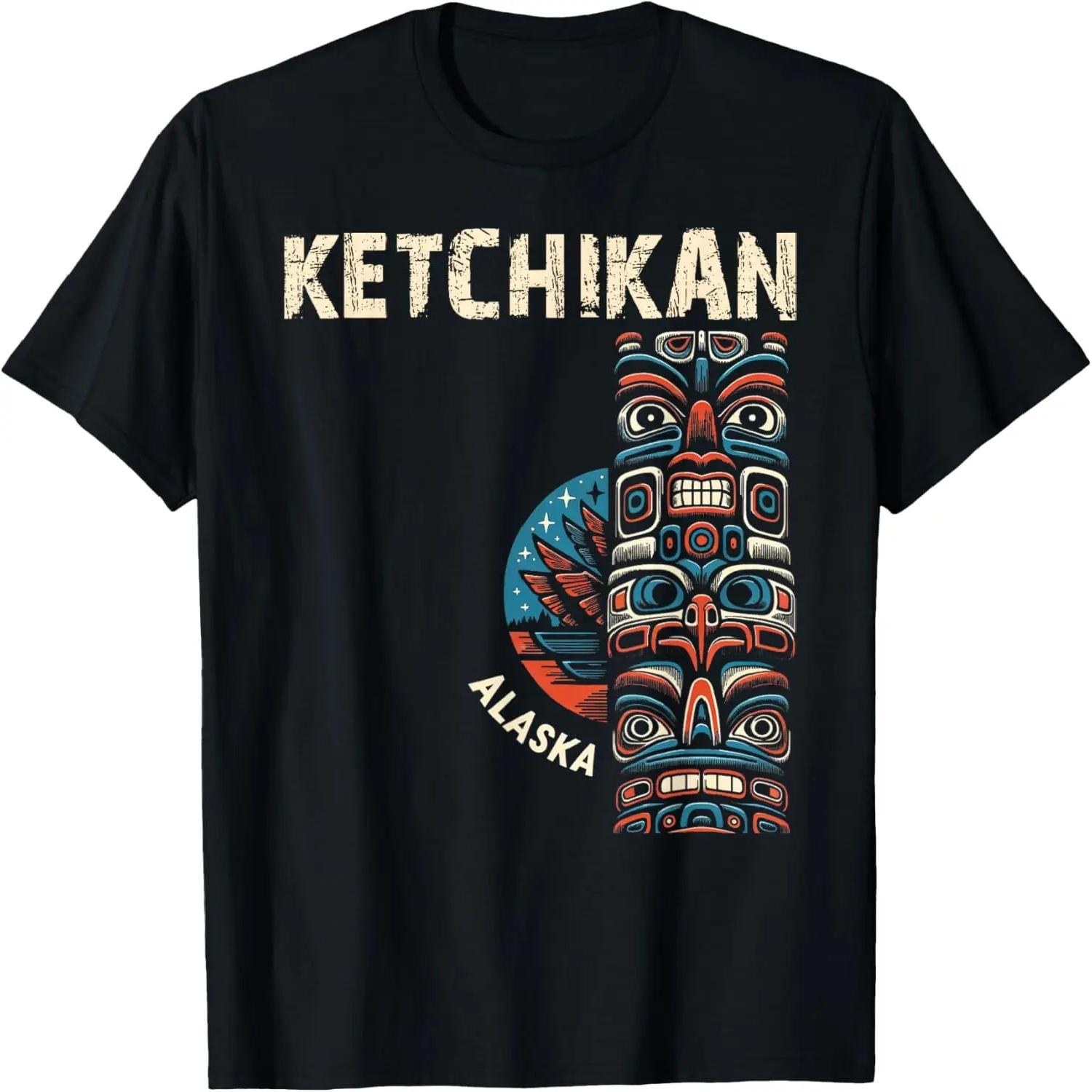 Ketchikan Alaska Totem Pole Ketchikan Alaska Souvenir T-Shirt XXXXXL разноцветный
