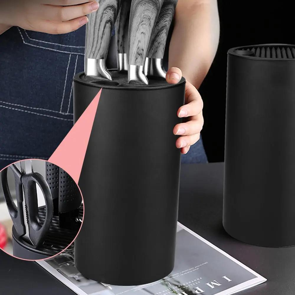 Multi-Function Knife holder Stand for Kitchen Chef Spoon Fork Kitchen Organizer Rack Flatware Drainer Storage Box Kitchen Tools