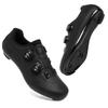 Road Cycling Shoes With Stiff Sole Nylon Carbon Fiber Clipless Or Flat Pedal Compatible Unisex Lightweight Breathable Bike