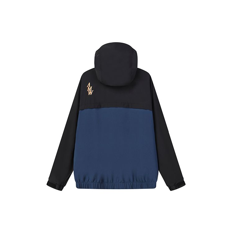 Fila Mihara Yasuhiro Collaboration Series Sports Casual Woven Jacket Men Jackets Black Dark-Blue F11M133702F-BK