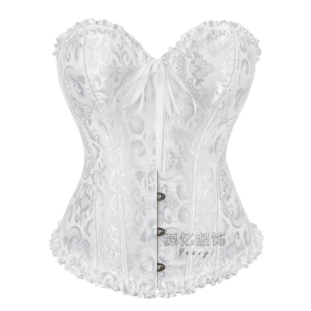 Women S Boned Corset Shapewear Top For Bridal Gown Waist Cinching Body Shaper