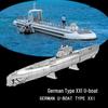 Type XXI German U-boat 3D Metal Puzzle – No Glue Needed