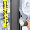 10Rolls Window Sealing Tape Draft Stopper Weather Stripping Waterproof Strong Adhesive Door Gap Seal Strip