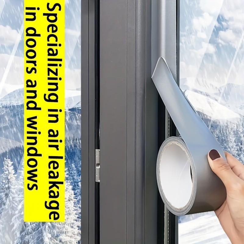 10Rolls Window Sealing Tape Draft Stopper Weather Stripping Waterproof Strong Adhesive Door Gap Seal Strip