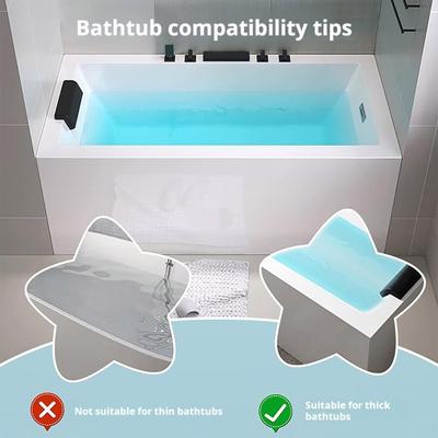 Bathtub Toy Storage Rack Splash Guard with Suction Cups Foldable Design Slip-Resistant Easy To Clean Bathtub Shower Splash Guard Organizer