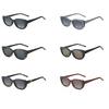 Cat Eye Sunglasses TR90 Frame Polarized Minimalist Design Shades Acetate Temple Women Fashion Gradient Lens Classic Goggles