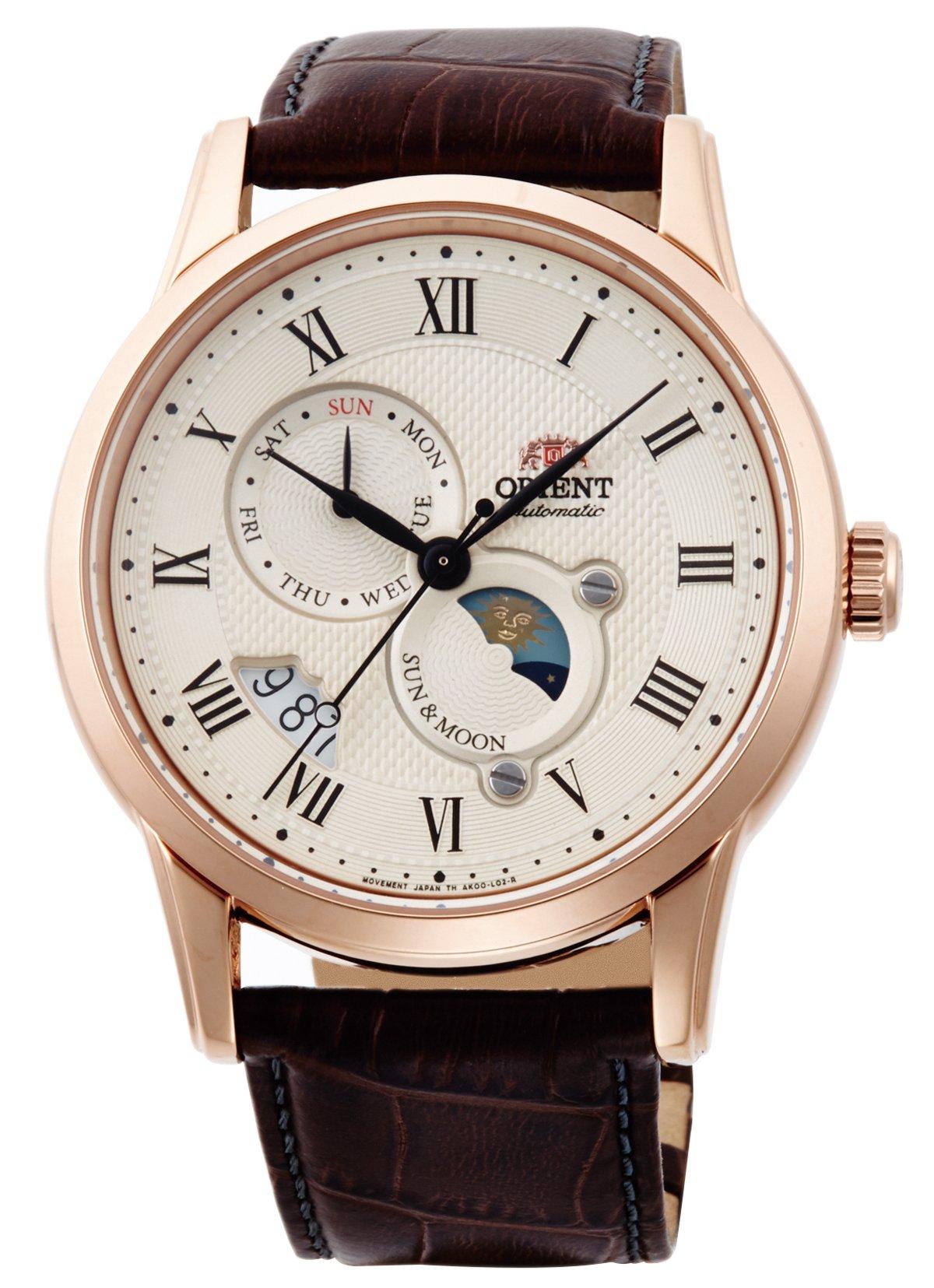 

[Orient] Автоматичний годинник ORIENT SUN&MOON Mechanical Made in Japan Автоматичний вітчизняний виробник Гарантія Classic RN-AK0001S Чоловічий білий срібний