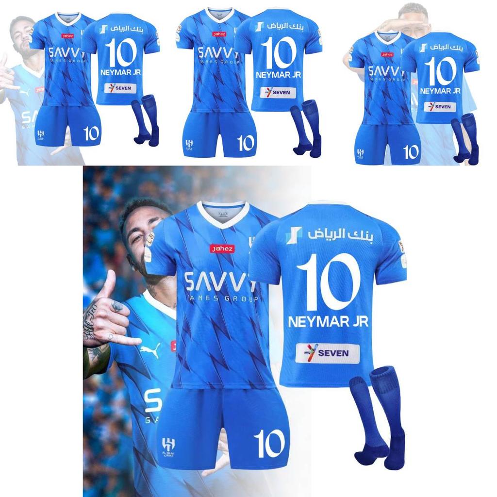 2324 Liga Saudită Tricou Lună Nouă 10 Neymar Echipament de Fotbal Adult Copii