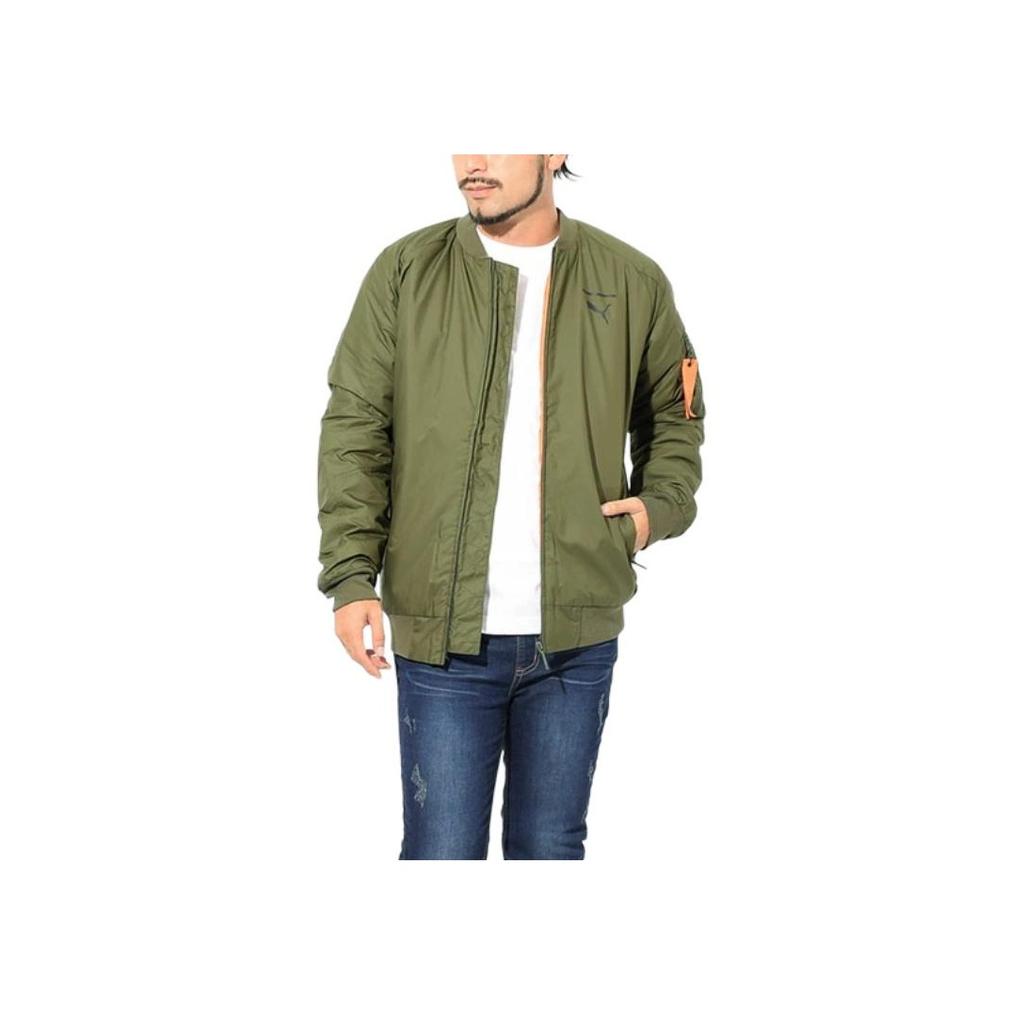 New PUMA Jackets Unisex Army Green 677394-73
