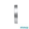 MAG Small Wall Clock Wall Clock Analog Simple Diameter 25.4cm Silver Bronche W-803A SM-Z Noah Precision