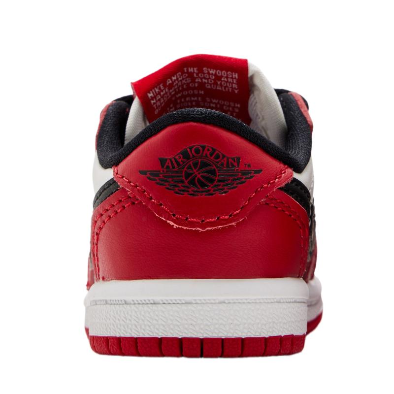Air Jordan 1 Retro Low OG TD Chicago 2025 Baby Sneakers Red Varsity-Red Summit-White HQ6997-600