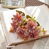 Lafina Small Daisy & Rose Artificial Flower Bouquet for Home Decoration (MW95004)