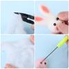 Wool Felting Tools Handmade Felt Needle Diy Sheep Wool Felt Toy 25 Colors Needle Felting Kit