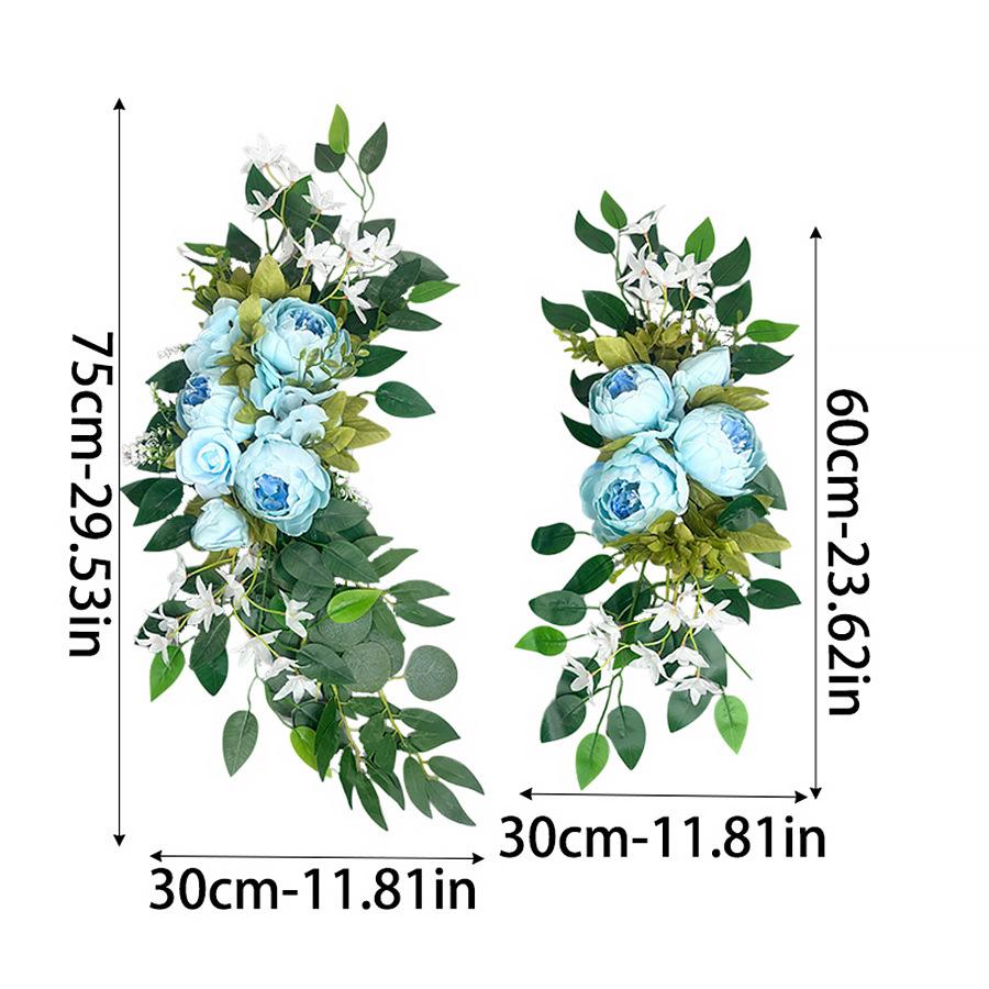 Floral Wedding Arch & Welcome Sign Decoration Set