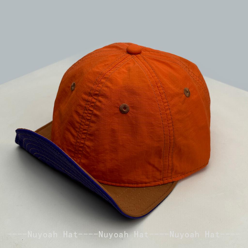 Schnelltrocknende Farbblock-Buchstaben Baseballkappen Sonnenschutz Outdoor Neue Herren Damen Vielseitig Faltbar Flache Schirmmützen Mode Schirmmützen ins