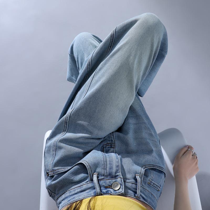 Wide-leg Jeans Women's Spring High Waist Wide-leg Jeans Women's Jeans Loose Straight Jeans Wide-leg Trousers Women
