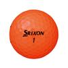 DUNLOP Golf Ball SRIXON AD SPEED 2022 Model 1 Dozen Passion Orange (12 Pieces)