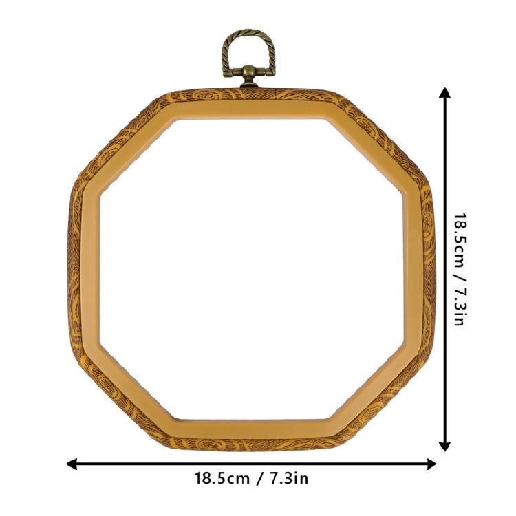 П'яльця Восьмикутні П'яльця для Рукоділля Вишивки Вишивальних Робіт Шиття