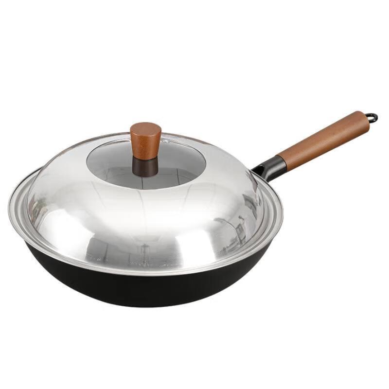 Zhangqiu Hand-Hammered Iron Wok