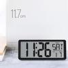 Multi-Functional Big Screen Number Digital Alarm Clock Square Wall Clock Series 13.8inch Large Digital Jumbo Electronic Clock