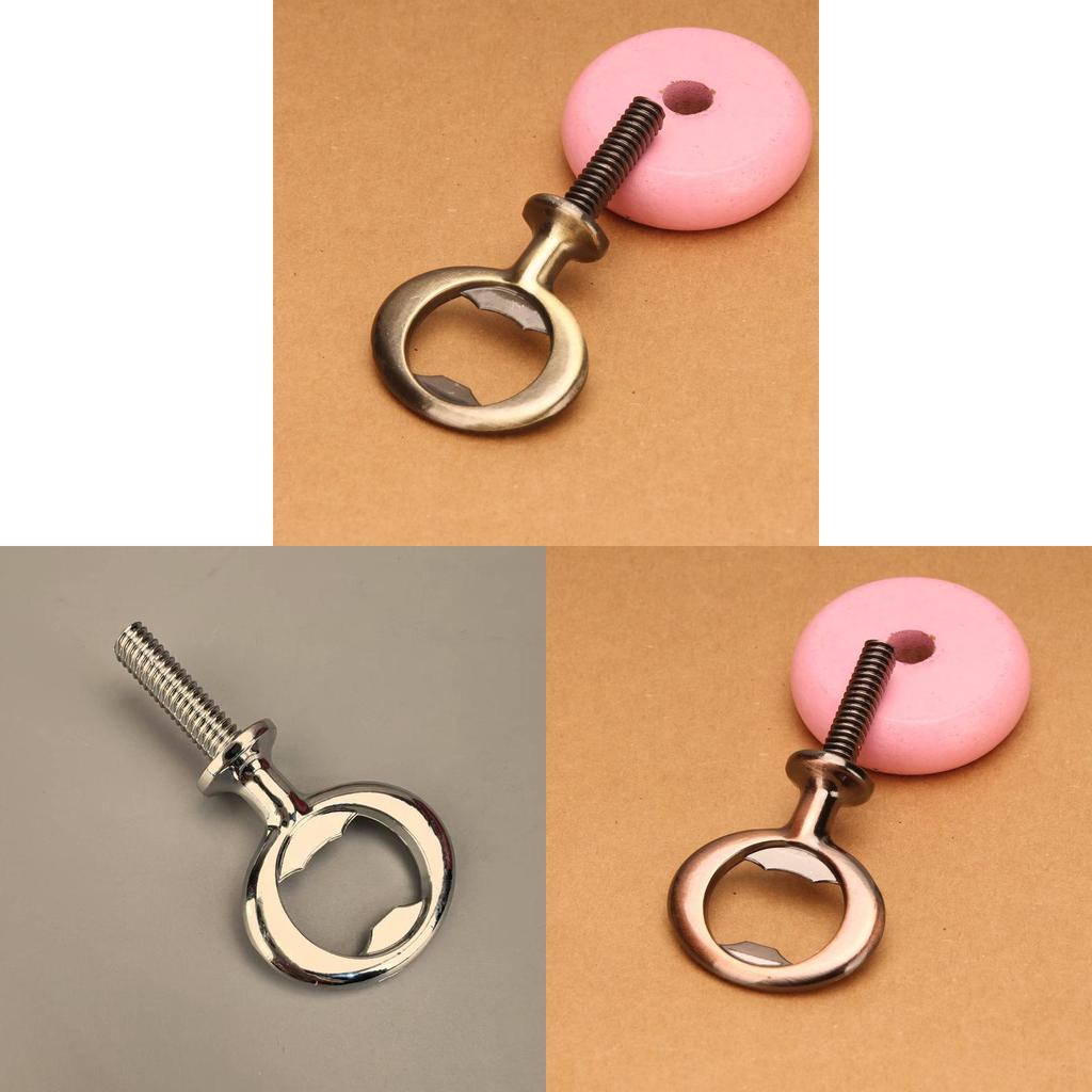 Zinc Alloy Diy Screw Bottle Opener With Creative Design For Beer Enthusiasts