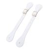 Pair of Synthetic Leather Spur Straps Adjustable Length 22cm Long Western Cowboy Spur Holder for