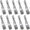 GALPADA 30PCS Wine Bottle Charm Bottle Pendants Beer Charm Alloy Jewelry Pendants for Bracelet Necklace Jewelry Making Necklace Earrings Accessories