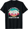 Unisex Shirt Cotton Oversize Large Size ¡más Popular! Divertida En H De What Happens In Hr
