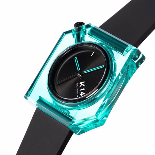 Class Fourteen Women's Watch, 14K Blue Miami, 40mm, WKF19BE001M, Men's, Black