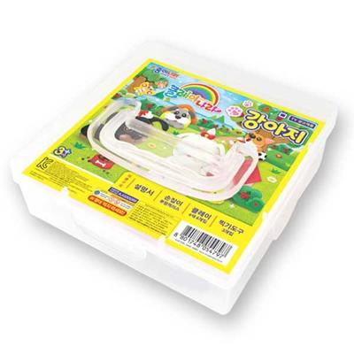Paper Nara Clay Nara Puppy + Case Set, Mixed Colors, Korean Toy Supplies