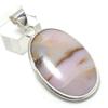 Natural Pink Opal Gemstone 925 Sterling Silver Jewelry Pendant 2.13" R8R09