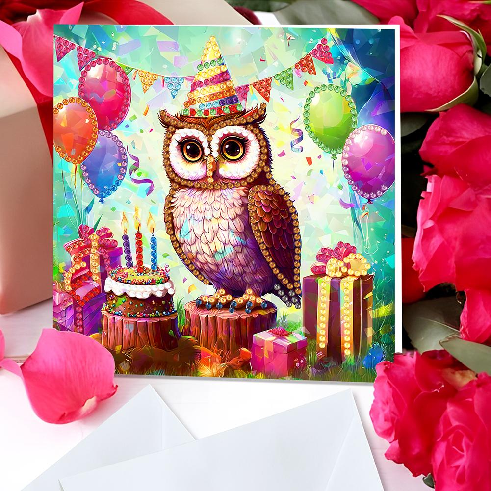 8Pcs Flower Envelope DIY Diamond Painting Card Diamond Daily Wish Card Diamond Painting Greeting Card for Family Friends Gift