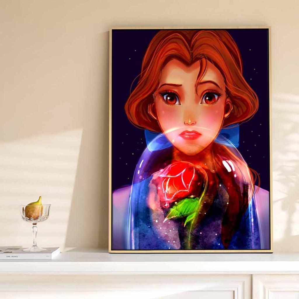 DIY Diamond Painting Withered Rose Cross Stitch Kit Mosaic Art Diamond Painting Full Circle Diamond Home Decoration