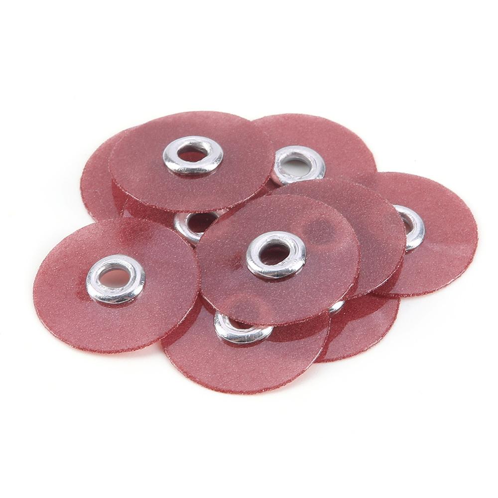 

10Pcs Dental Finishing Polishing Discs Polisher For Composites Ceramics Glass Ionomer Restorations 50Pcs Discs With Mandrel