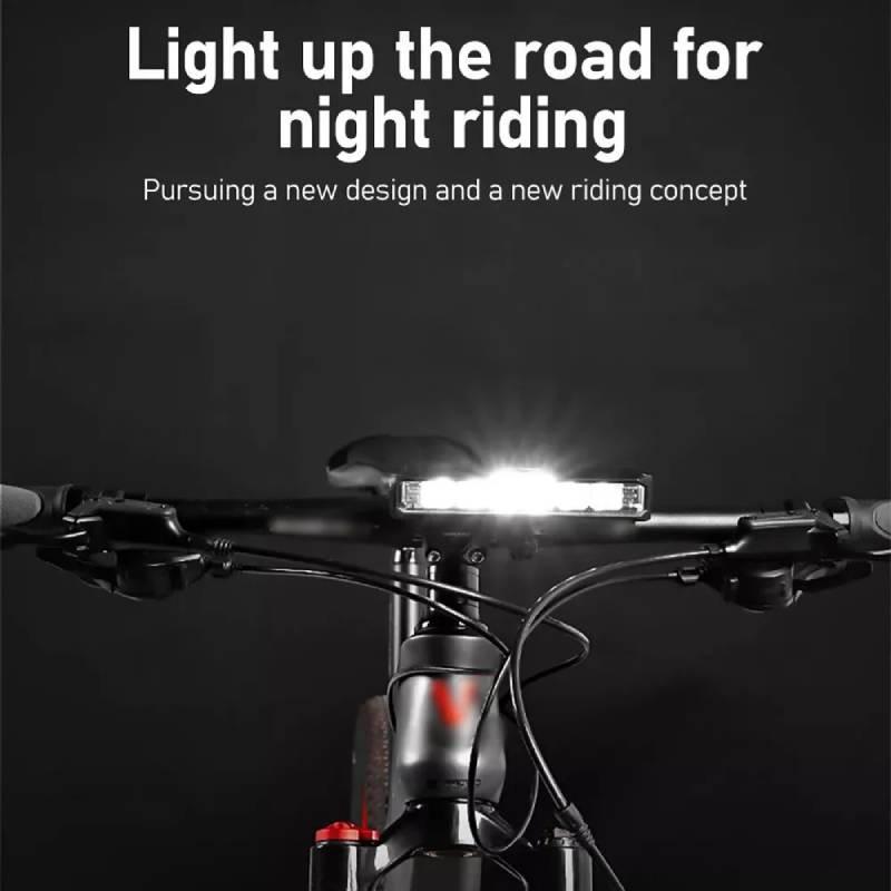 Bicycle Mtb Bike Led Light Usb Rechargeable Waterproof Cycling Front Headlight