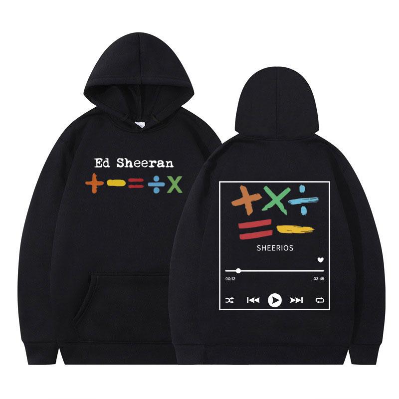 Ed Sheeran European Tour Hoodie Men Women Fashion Oversized Hip-hop Winter Casual Gothic Punk Winter Harajuku Sweatshirts