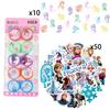 Frozen Feest Bedankjes Benodigdheden Anna Elsa Prinses Feest Souvenir Postzegels Stickers Klaparmbanden Cadeaus Kerst Feest Decoraties