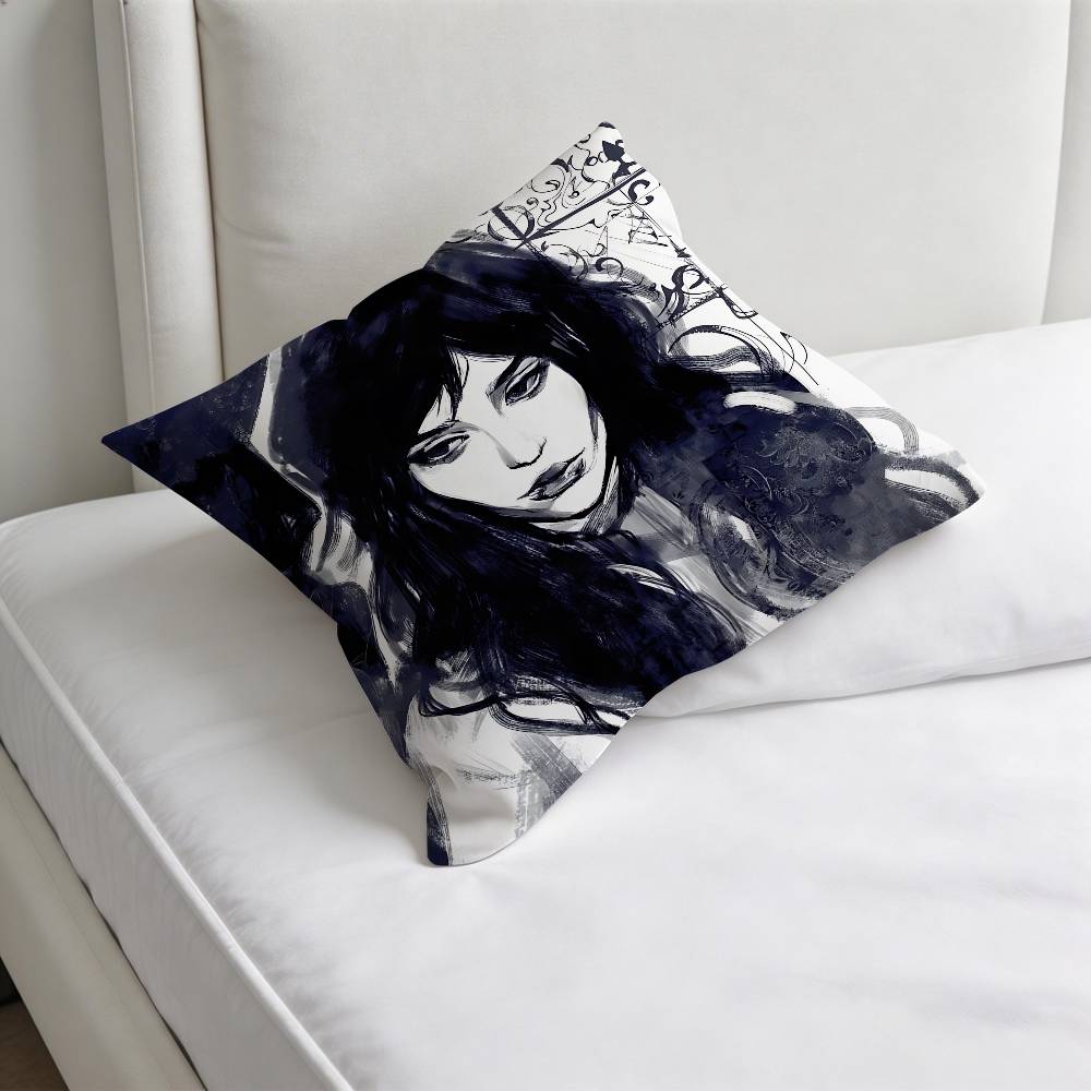 SSophie Thatcher Decorative Square Pillow Cover Soft  Comfortable Pillow Case Sofa Bed Home Decoration