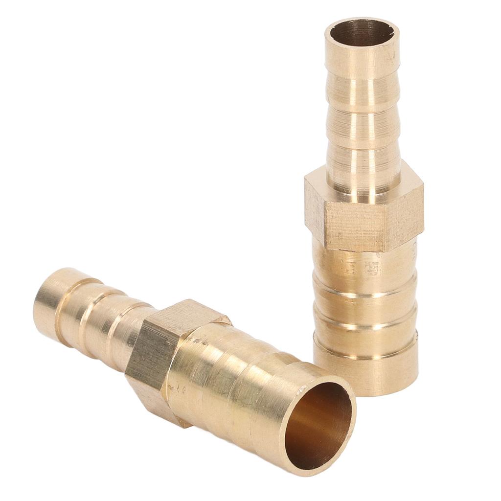 2 ks Ostnatá spojka Redukcia Mosadzná hadicová ostnatá redukcia Šesťhranná redukčná ostnatá spojka 12 mm(12 palcov) do