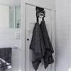 Black Coated Animal Shaped Hanger Wide Load Capacity Over Door Hanging Hook for Bathroom Bedroom Storage Solution