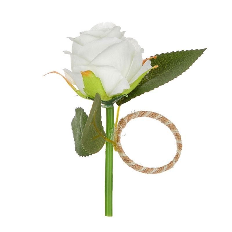  Beautiful Simulate Plant Napkin Holder Elegant Table Embellishments Napkin Rings