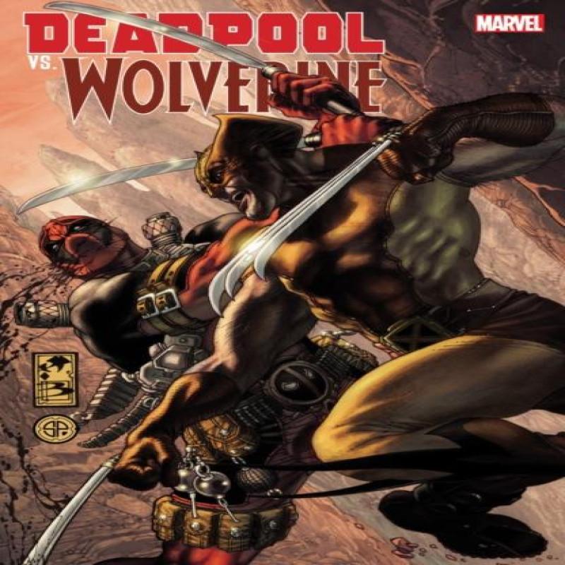 Deadpool Vs. Wolverine by Rob Liefeld Paperback Book 9781302953133