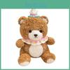 Plush Bear Toy With Cute Hood For Kids Gift Girls Party Decor