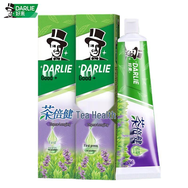 

Darlie Tea Care Thyme Longjing Toothpaste 190g 2-Pack