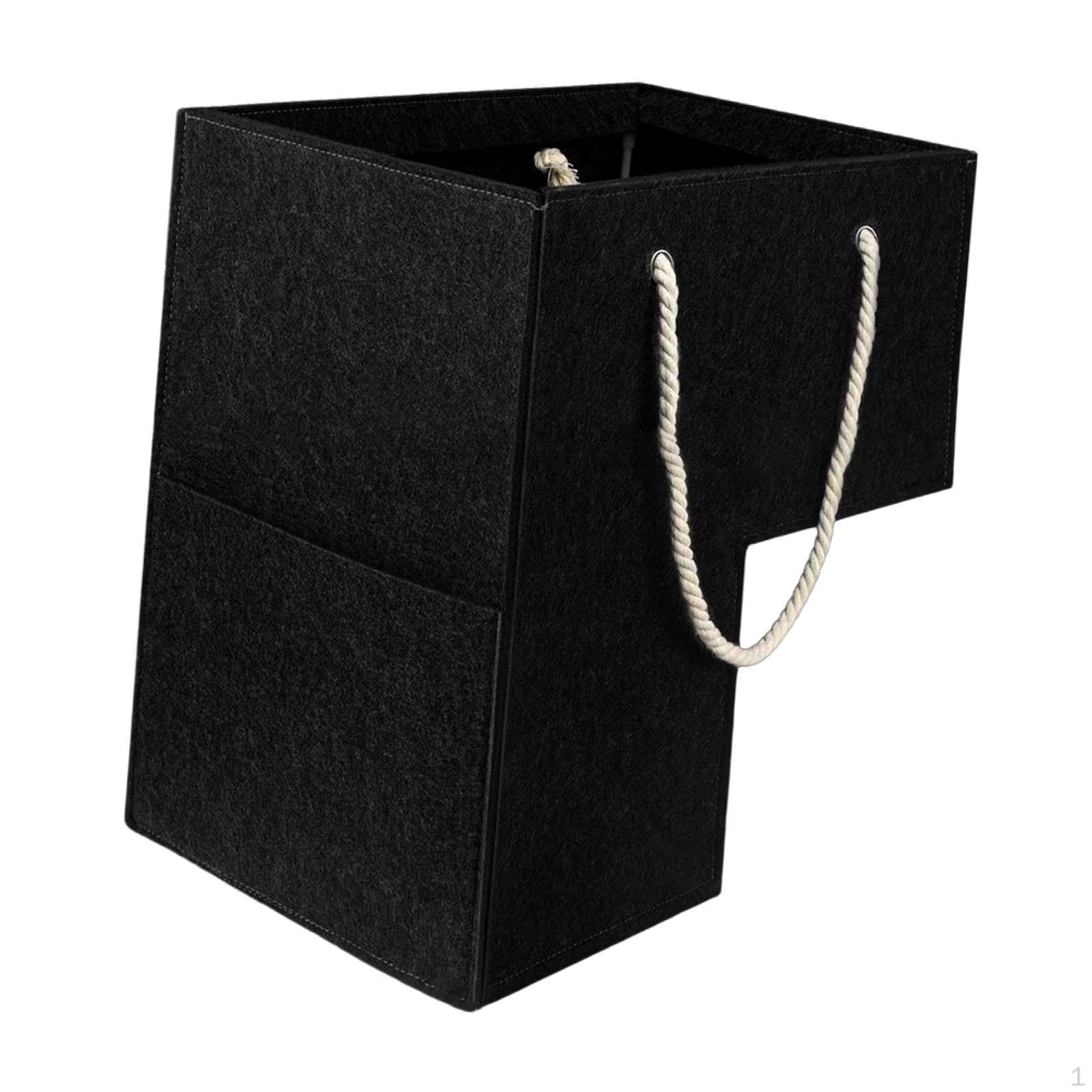 

Stair Basket Lightweight Premium Staircase with Handles for Household Items Toiletries чёрный