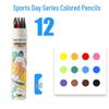 Zhenglin Erasable Colored Pencils – 24, 36, and 48 Color Sets for Children and Students Drawing and Coloring.