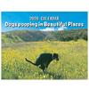 Calendar 2026 Dogs Pooping In Beautiful Places Funny Gag Gifts Thick Paper Wall Calendar Christmas Home Decor Planning Organizer